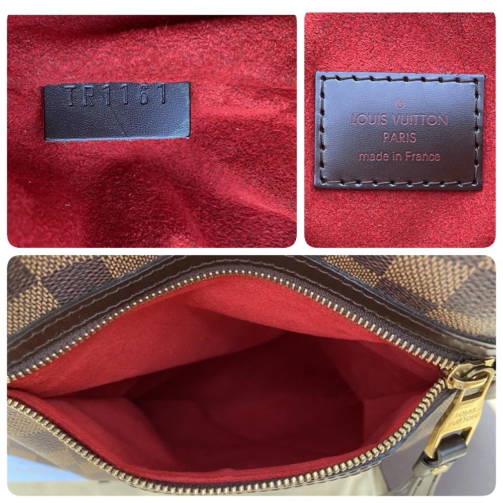 Louis Vuitton Brown and Black Hobo with Damier Ebene Canvas - Picture 7 of 12